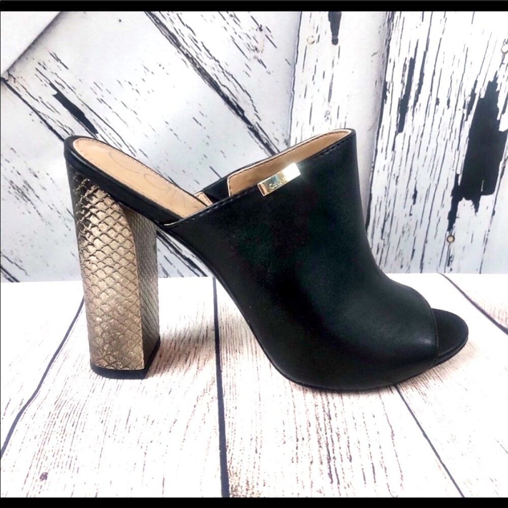 Calvin Klein slide heels 8.5